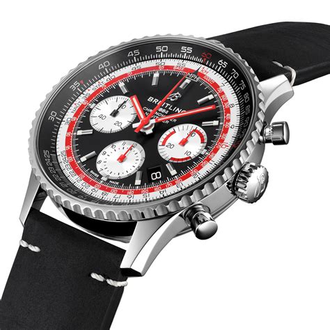 breitling navitimer 1 b01 chronograph 43 swissair edition|breitling navitimer 43 price.